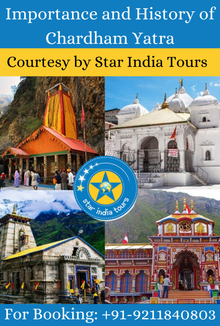 Importance and History of Chardham Yatra: Yamunotri Gangotri Kedarnath Badrinath