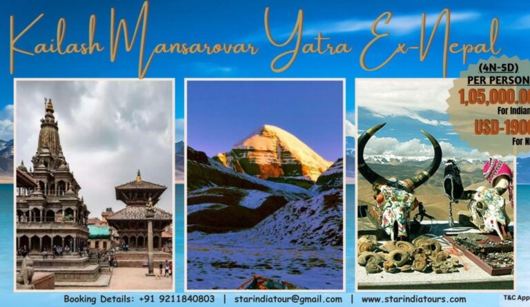 Kailash Mansarovar Yatra from Nepal