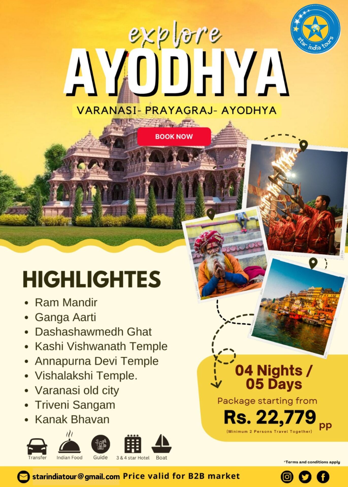 Exploring Ayodhya- Varanasi, Prayagraj, Ayodhya