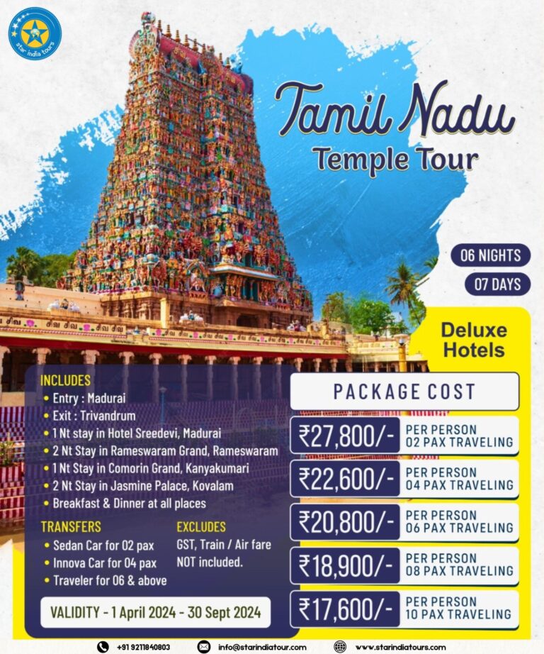 Tamil Nadu Temple Tour Packages
