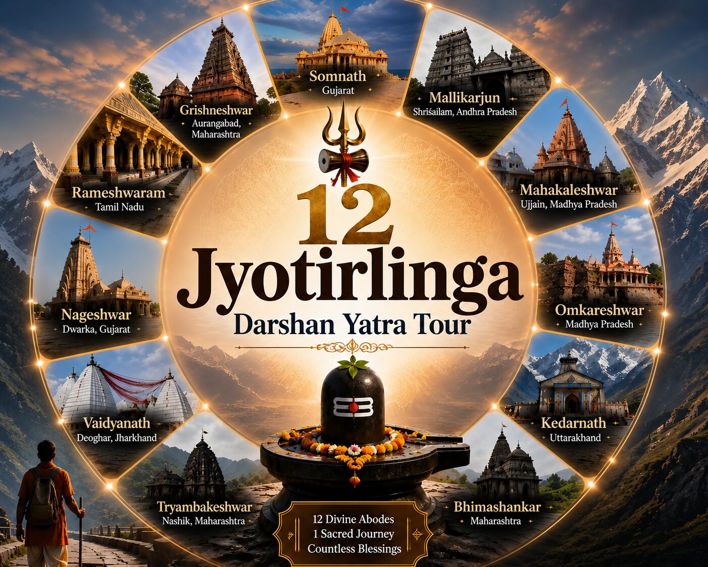12 Jyotirlinga Tour Package
