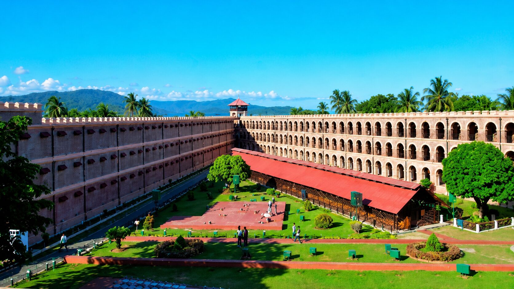 "Cellular Jail National Memorial in Port Blair, Andaman Islands"