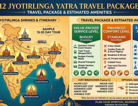 12 Jyotirlinga Travel Package Price