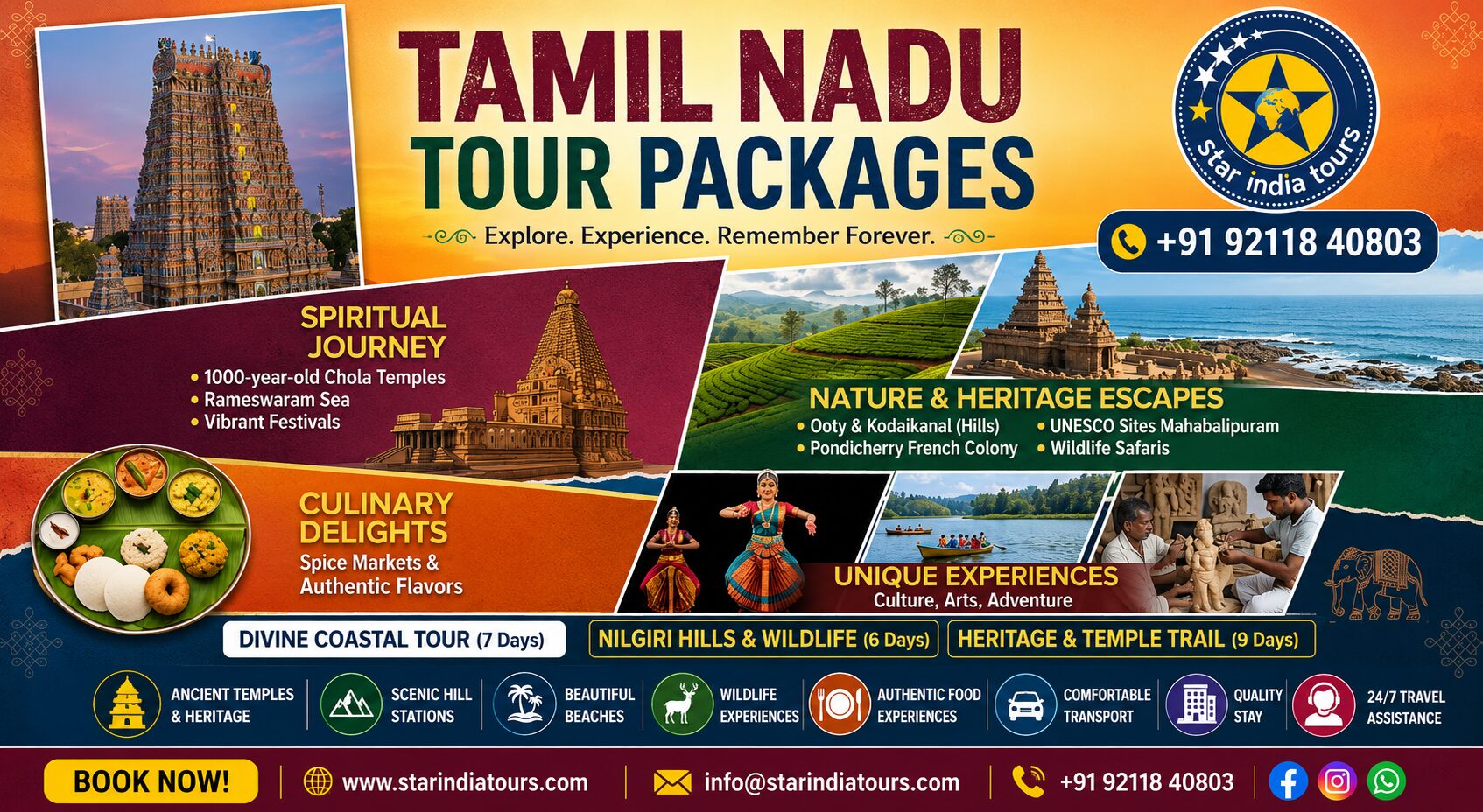 Tamilnadu Tour Packages