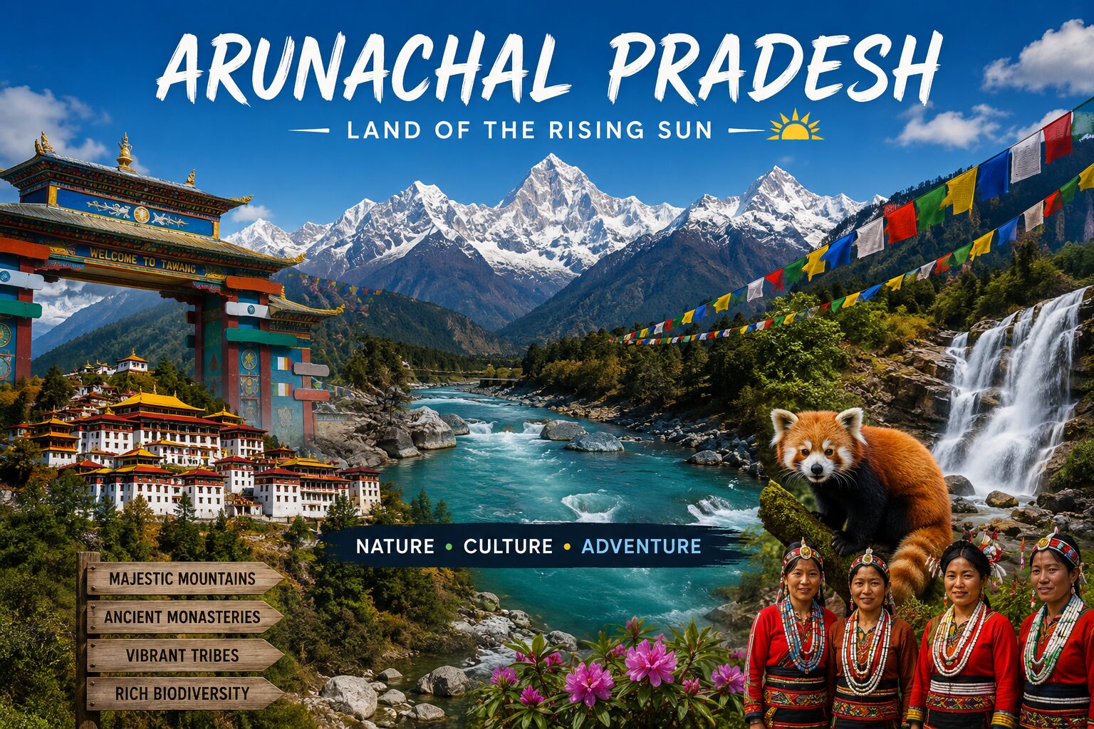Arunachal Pradesh is Famous for
