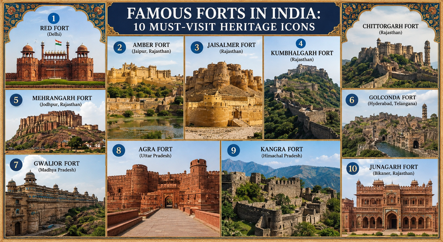 Famous Forts in India